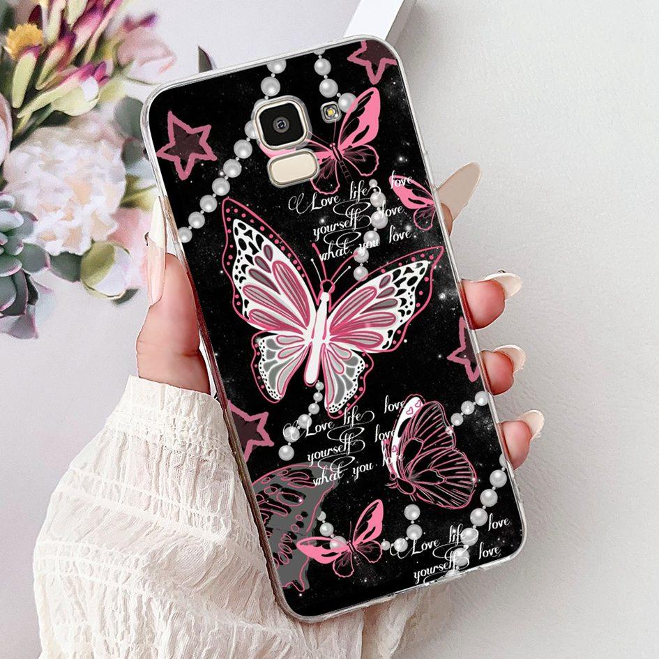 For Samsung Galaxy J6 2018 J600 SM-J600F Case Luxury Marble Dragon Soft Clear Silicone Phone Cover For Samsung J6 Plus J610 Capa