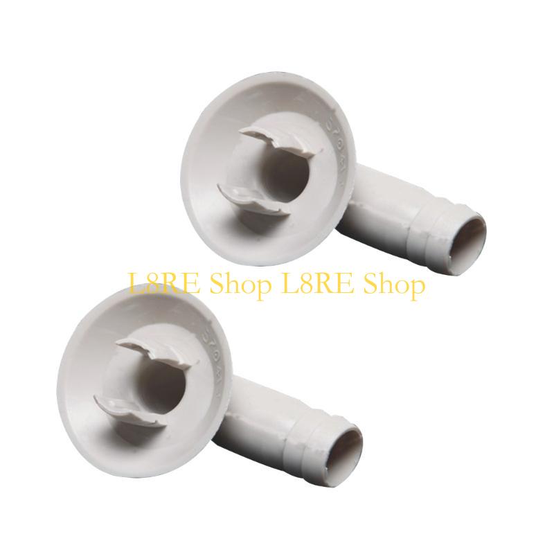 L8RE 2pcs Air Conditioner Drain Connector External Unit Spout Connector Durable