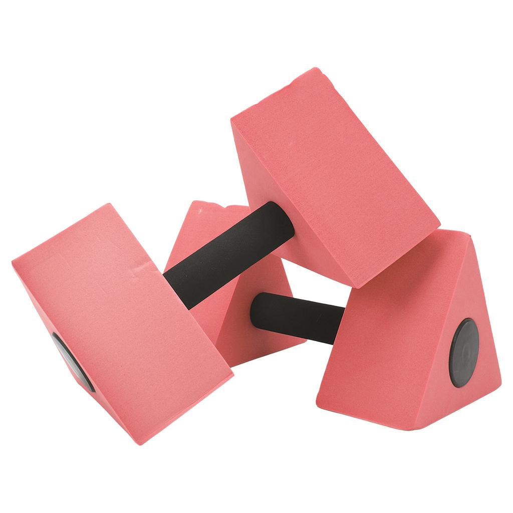 1 Pereche Ganteră Plutitoare Triunghiulară Ajutoare Didactice pentru Înot Copii Înot Bej