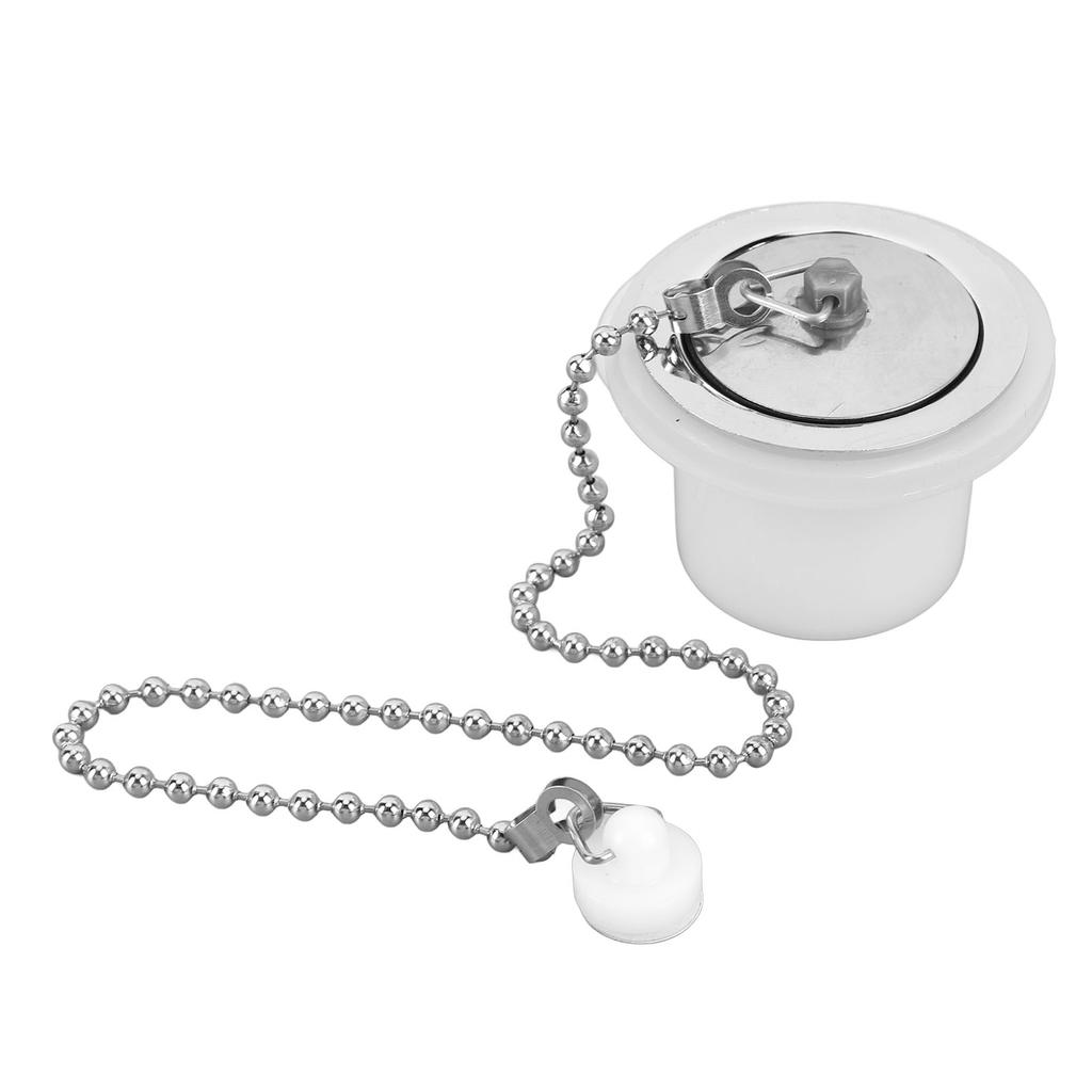 RV Sink Drain Connector Right Angle Stainless Steel Strong Sealing Space Saving Drain Pipe Hose Plug Sewer Adapter for