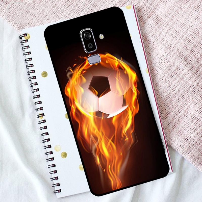 Fire Football Soccer Ball Case For Samsung Galaxy M15 M11 M31 M21 M53 M13 M32 M52 M35 M55 M14 M34 M54 M06 M16 M36 M56