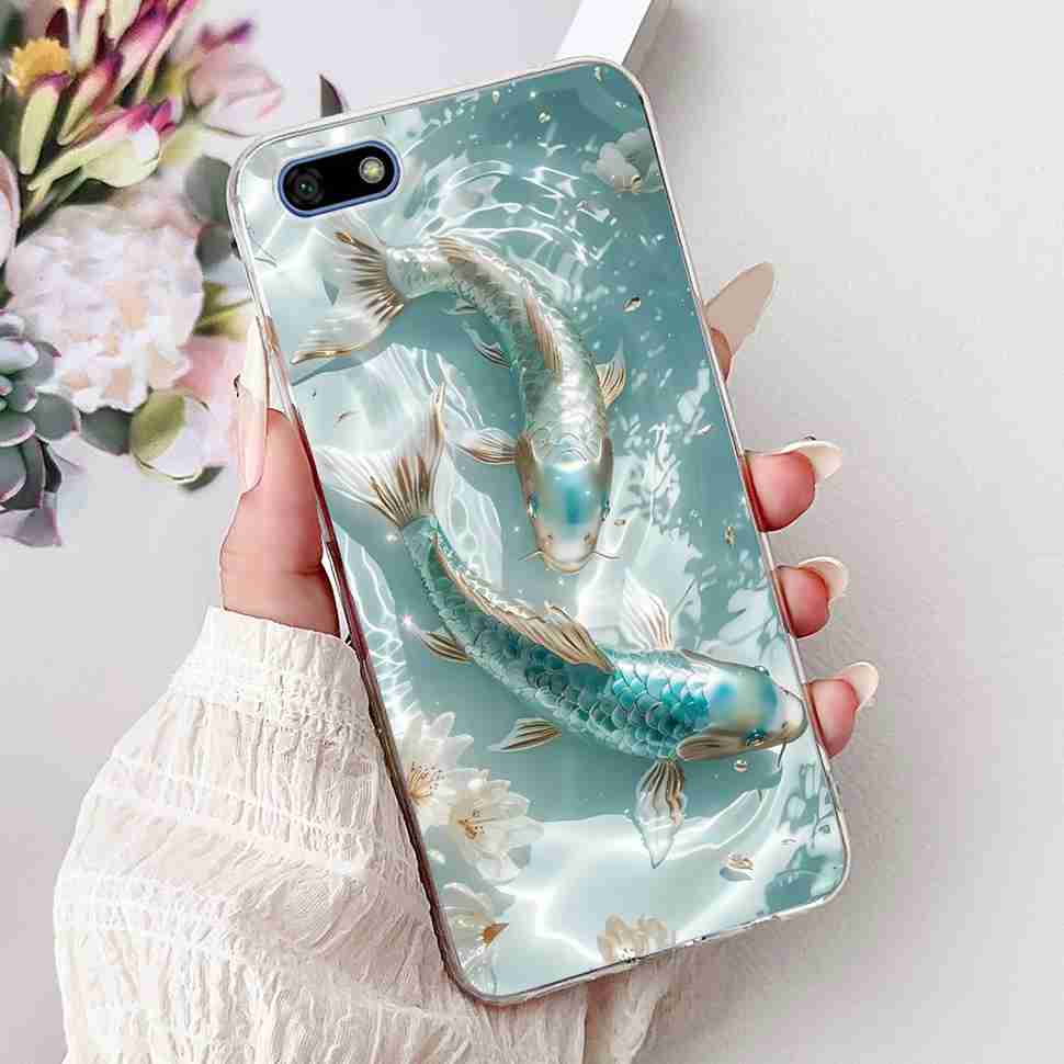 For Huawei Y5 2018 5.45" Case Fashion Butterfly Cute Cat Soft Silicone TPU Cover For Huawei y5 Y5 Prime 2018 DRA-LX2 Phone Cases