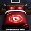 Set Biancheria da Letto Design Middlesbrough 1 Copripiumino + 2 Federe Morbido Traspirante Biancheria da Letto per la Casa