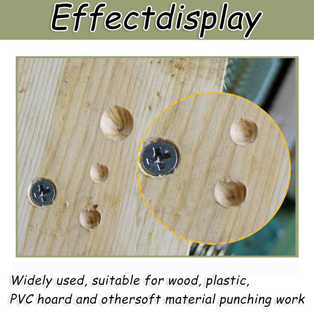 1/3 buc șuruburi de găurit cu șase lame Extractor de miez de metal cu șase lame Înlocuiți burghiul Dispozitivele esențiale de uz casnic funcționează eficient