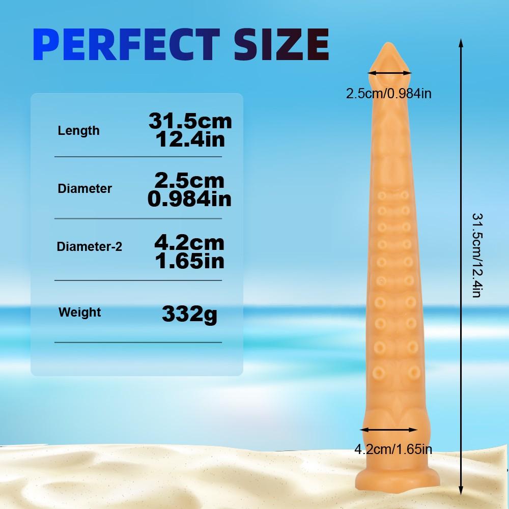 Female Masturbator Dildo Irregular Penis Soft Octopus Anal Plug Large and Long Adult Product