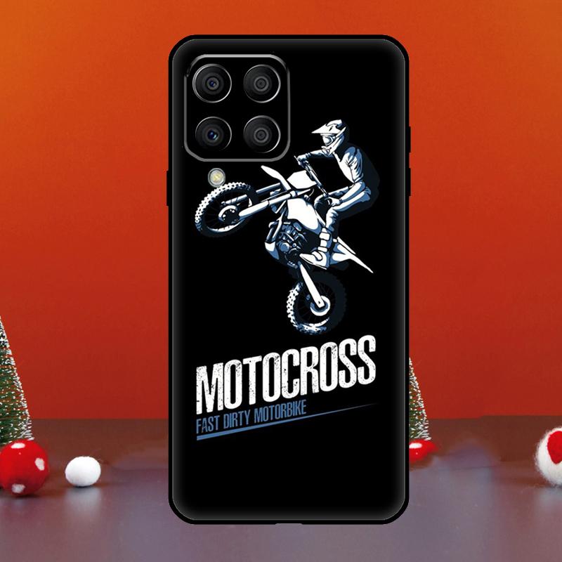 

Moto Bike Motocross For Samsung Galaxy M21 M31 M55 M15 M11 M13 M33 M35 M53 M14 M34 M54 M12 M32 M52 M06 M16 Case Samsung M12