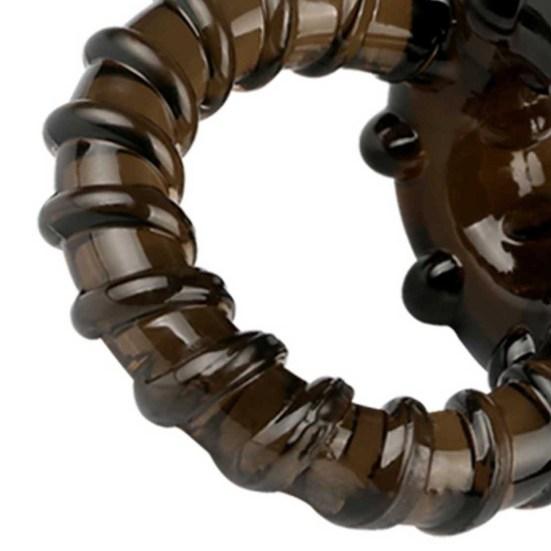Universal Penis Delay Ring Soft Fast Adaptation TPE Penis Foreskin Delay Ring for Sex