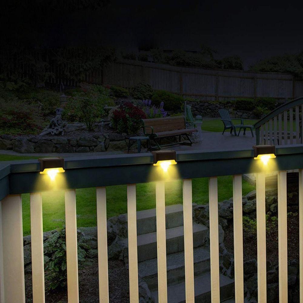 Waterproof LED Light Solar Power Outdoor Light Driveway Step Light  Fence