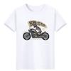 Unisexs Vintage Biker Tshirt With Motorcycle Emblem Design 2026 Summer Black Cotton Casual Streetwear Top For Ride Fast Fans