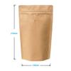 Coffee Bean Storage Bags, 100g Capacity, 10 Count, 130x210mm, Zipper Bags, Aluminum Bags, Stand-Up Bags, Kraft Paper Bags, Zipper Bags, Stand-Up Bags,