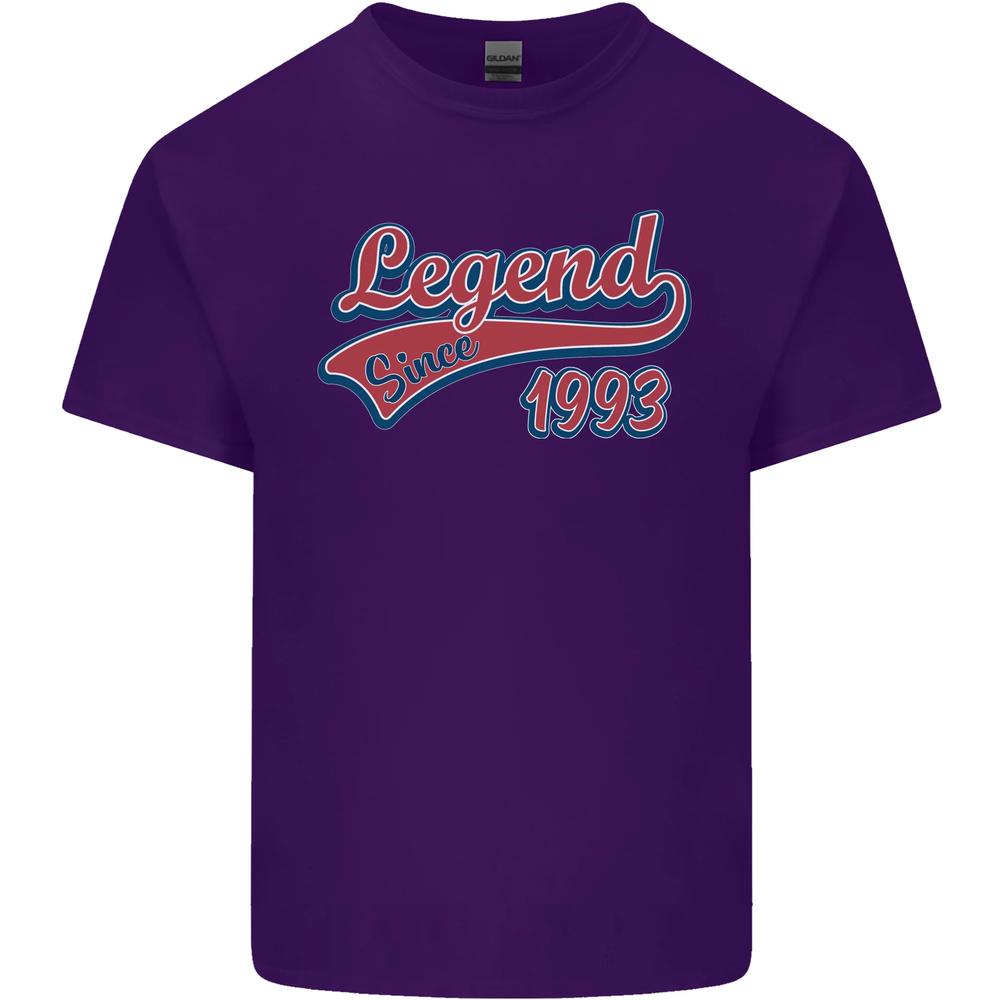 Legend Since 33rd Birthday 1993 Unisexs Cotton TShirt Tee Top