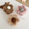 Plush Flower Hair Claw Large Shark Clip Fashionable Autumn and Winter Large Shark Clip Simple Barrettes Crab Hair Clip Hairgrips