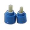 Cartuccia a Disco Ceramico 35mm 40mm - Miscelatore Rubinetto Valvola Termostatica Cartucce di Ricambio in Plastica PP Controllo Acqua