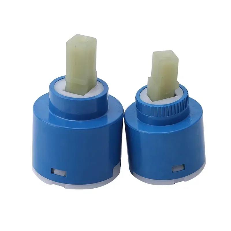Cartuccia a Disco Ceramico 35mm 40mm - Miscelatore Rubinetto Valvola Termostatica Cartucce di Ricambio in Plastica PP Controllo Acqua