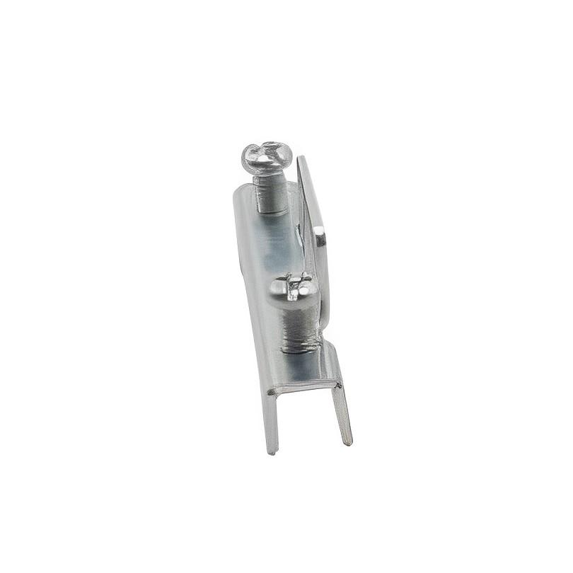 Single Layer Iron Made Rail Fixing Clips, Household 35mm Standard Guide Rail Mount Installation Accessories