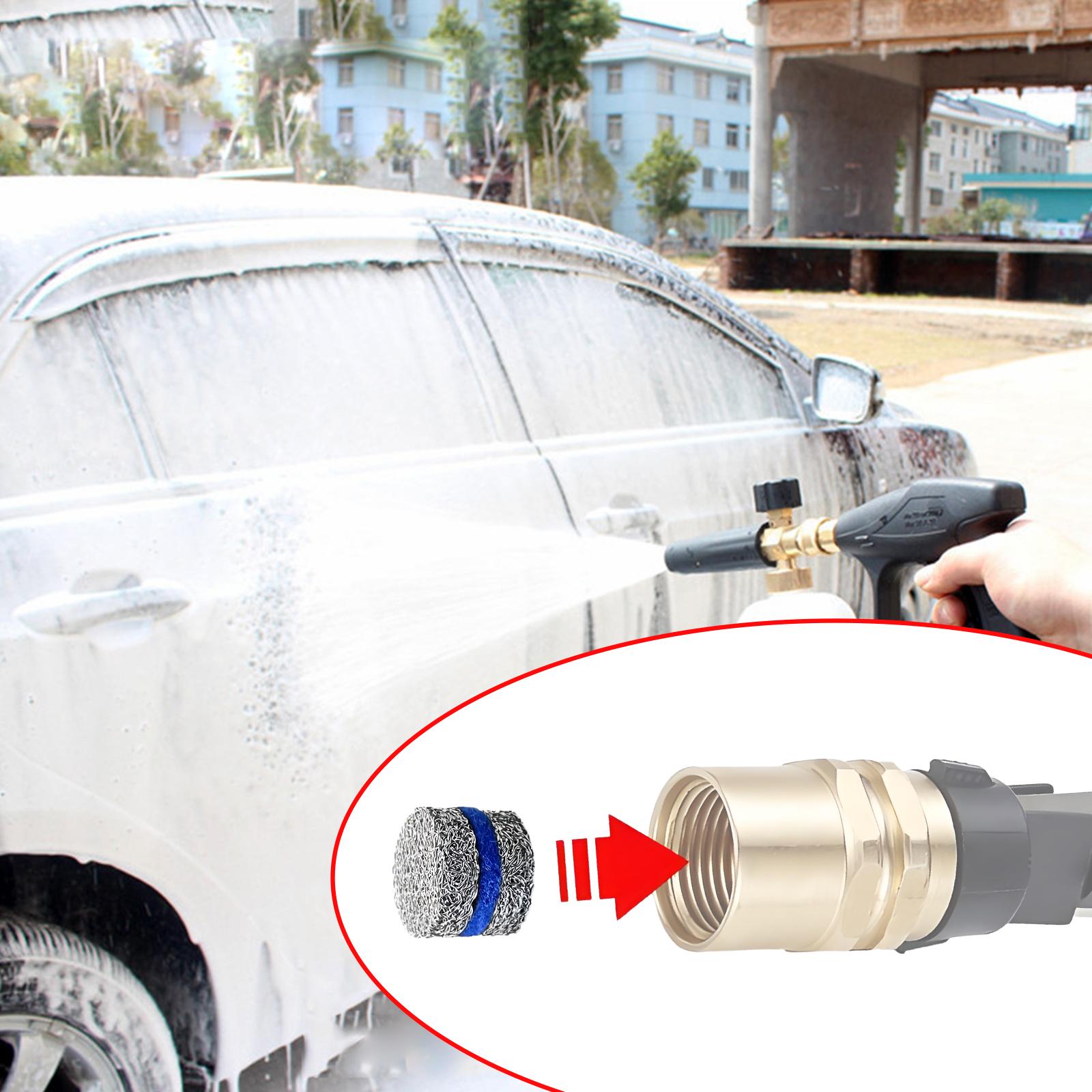 Foam Cannon Foam Maker Mesh Filter High Pressure Washer Snow Foam Parts for High Pressure Cleaner Foam Gun Accessories