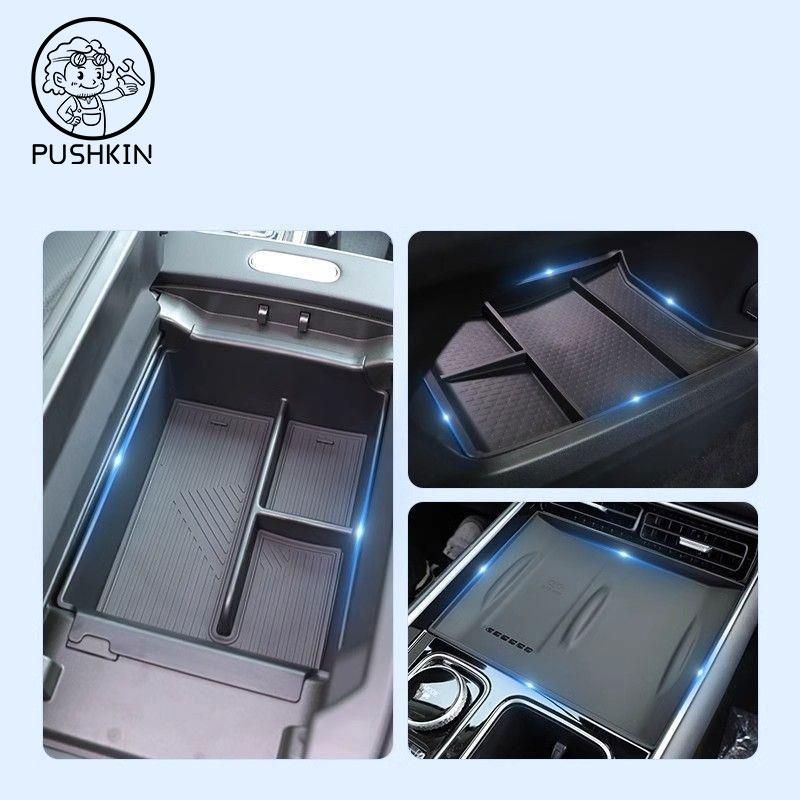 For Chery Tiggo 9 2024 2025 2026 Storage Box Stowing Tidying Glove Auto Accessories Non-Slip