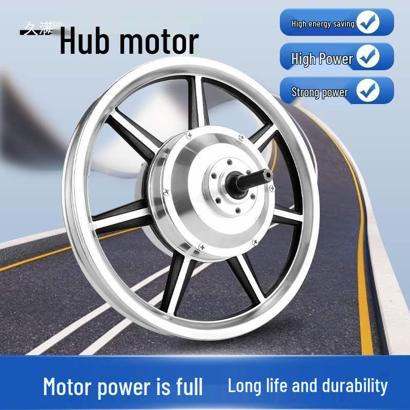 14-Zoll Elektrisches Fahrradnabenmotor: 36V/48V, 350W/400W/500W, Faltbarer Front- und Heckantrieb für Ride-Hailing-Fahrzeuge