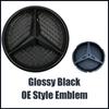 Neu Für Mercedes Benz Für Mercedes Benz A-Klasse W176 2016-2018 A180 A200 A250 Silber Und Schwarz 3D Effekt Stil Frontgrill Stern