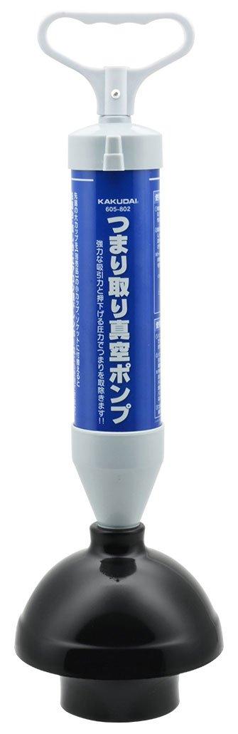 

Gaona Korekamo Vacuum Pipe Cleaner for Toilets and Bathroom Drains Clog (Easy Removal) GA-KK002 синий