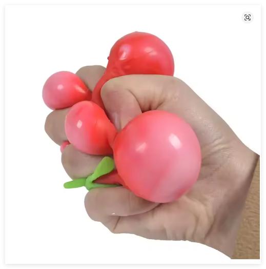 Soft Strawberry Fruit Squishy Toy – Slow Rising Stress Relief For Kids & Adults, Squeeze Anti-Anxiety Sensory Fidget Toy