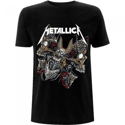 Metallica Unisex Adult Skull Moth T-Shirt