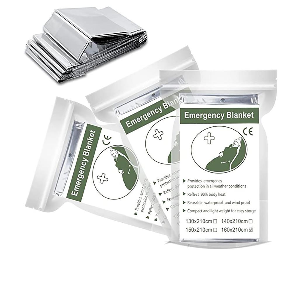 Aluminum Sheet, Aluminum Blanket, Disaster Prevention Supplies, Lightweight, Portable, Cold Protection, Heat Retention, Thermal Insulation Sheet,