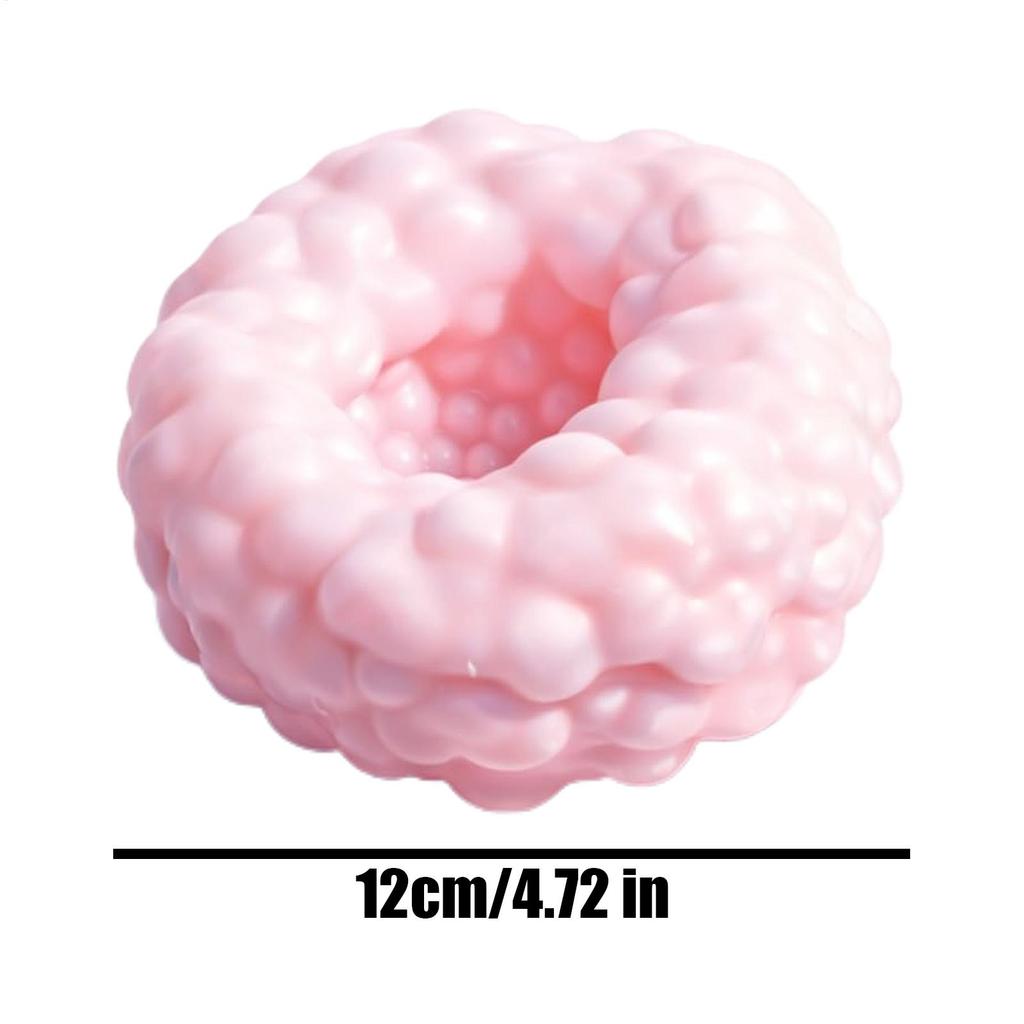 Crunchy Stress Ball Stretchy Fidget Toy 1 Pack Moldable Squeeze Balls Sensory Relief Gadget for Adults Students Studying Working