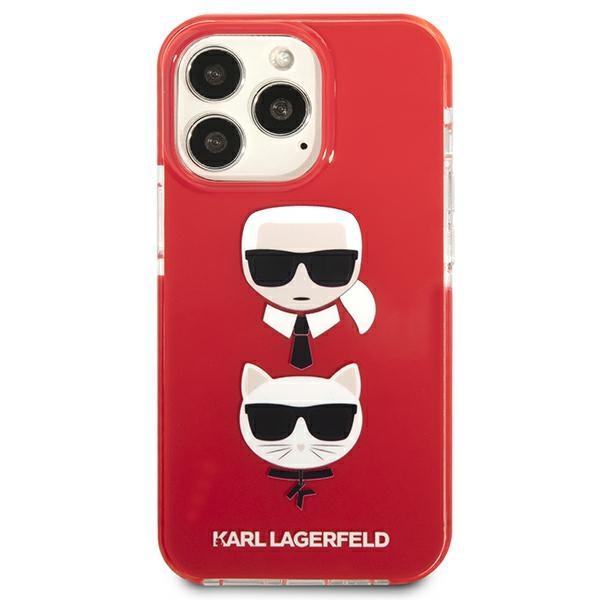 Karl Lagerfeld Klhcp13Ltpe2Tr Iphone 13Pro / 13 6,1 Hardcase Czerwony/Red Karl&Choupette Head