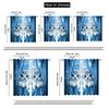 Cute Cat Print Curtains Bedroom Living Room Study Home Decor Curtain Light Filtering For Sitting Made Of Polyester With Rod Pocket