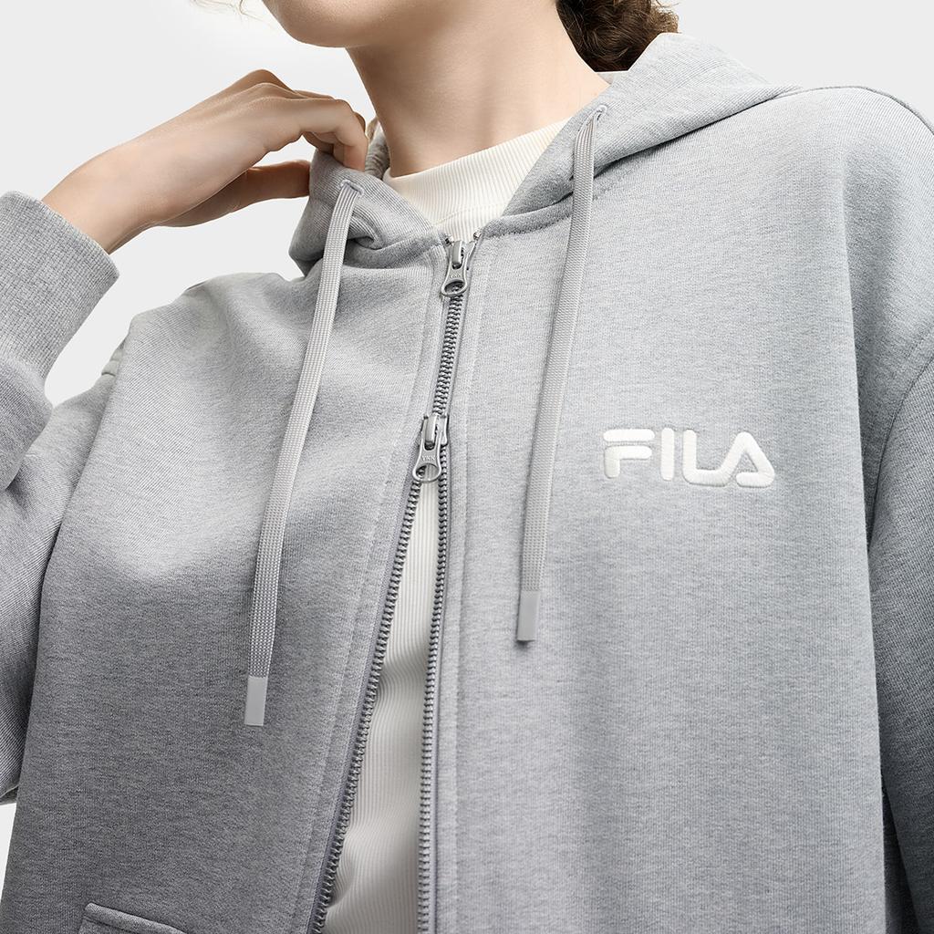 New FILA ORIGINALE Sweatshirt Unisex Cartier Heather Gray MG F51U539501F-MG