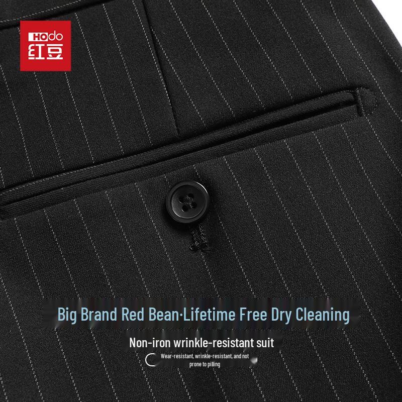 Men's Double-Breasted Slim Fit Suit Set