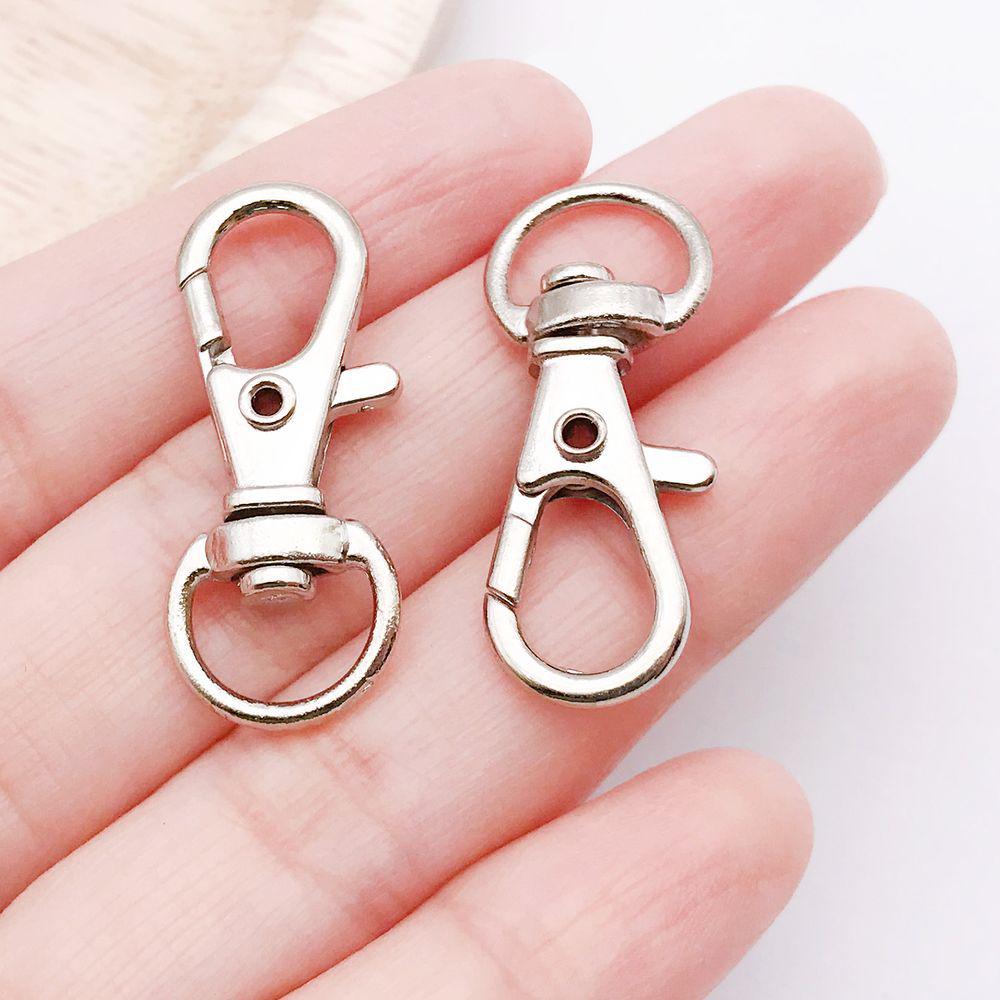 White K Alloy Multi-Style Charm Keychain & Jewelry Accessories
