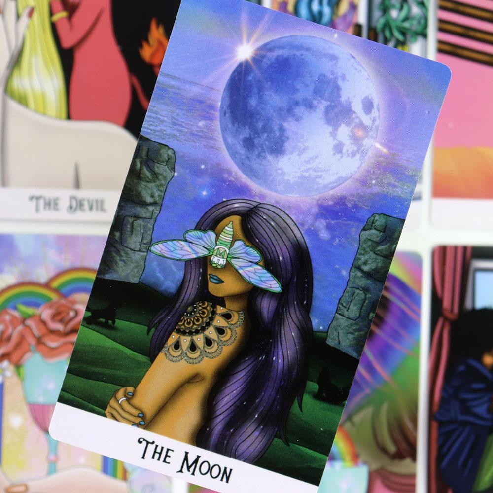 Mystic Soul Tarot Leisure Entertainment Card Family Gathering Divination Deck Tarot Board Playing Card Game