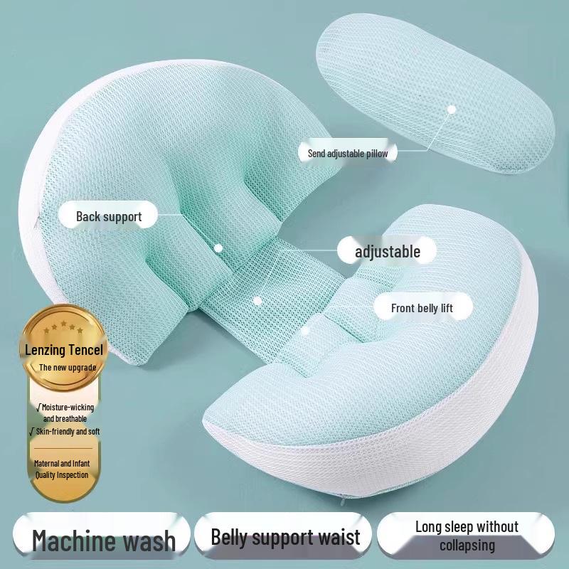 Hamilelik Yan Yatış Destek Yastığı: Hamile Kadınlar İçin Bel ve Sırt Yastığı