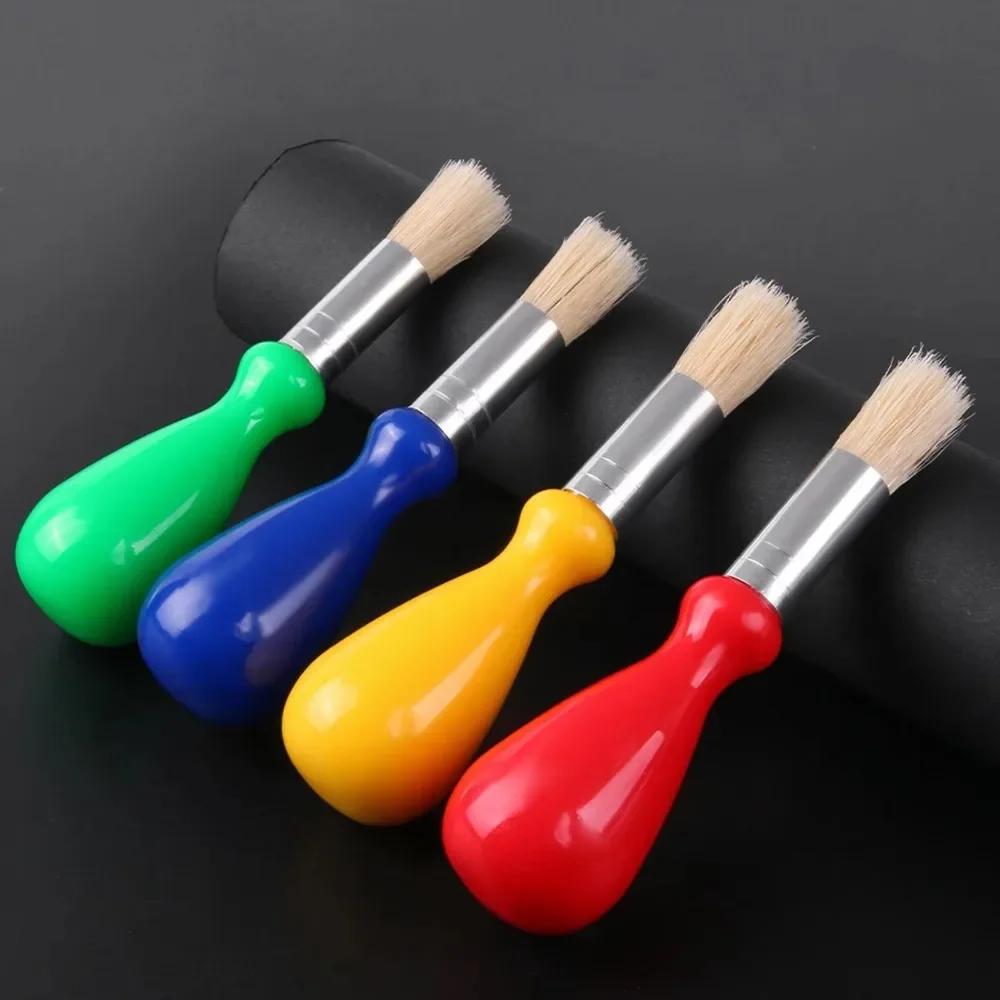 4Pcs Paint Brush Painting Brush Plastic Set for Ergonomic Convenient Artist Tools Child Professional Watercolor