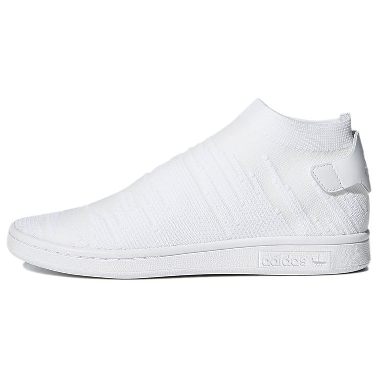 

Adidas Кроссовки Stan Smith Sock Primeknit Triple White Женские Обувь-Белый CQ2902 37⅓
