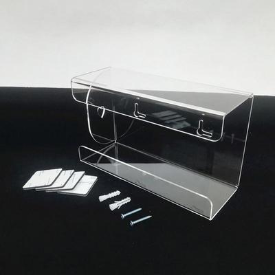 Taschentuchbox Wand Acryl Handschuhbox Halter Wandmontiert Gesundheitswesen Gastronomie Zahnarzt Einweg-Handschuh Aufbewahrungsregal