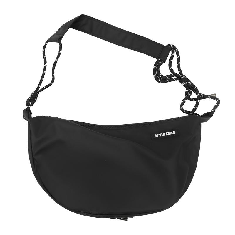 

Stylish Women s Crossbody Bag: Elegant and Versatile Shoulder Bag with Unique Dumpling Design чёрный