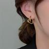 Color Simple Heart Shape-Shape Small Stud Earrings Glamorous Women Girls Fashion Jewelry Party Accessories