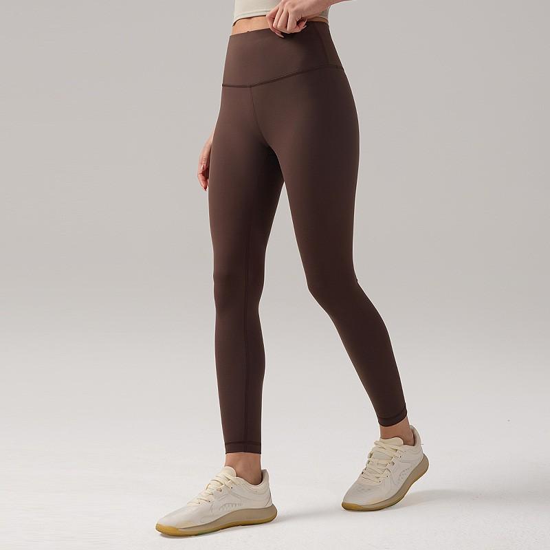 Womens High-Waist Seamless Yoga Leggings With Butt-Lifting Effect Stretch Comfort Fit Long Pants
