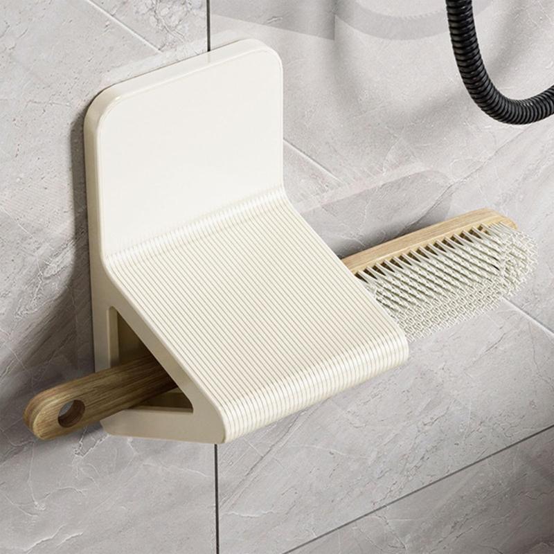 Sgabello Gradino Impermeabile per Doccia con Base Antiscivolo Materiali Robusti in ABS per la Sicurezza del Bagno