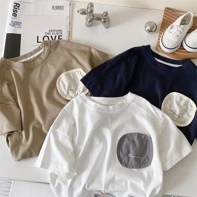 Boy's Casual Hip Hop Print Short Sleeve T-Shirt
