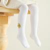 Girls' Baby Bowknot Leggings - Combed Cotton, 0-11 Years, Spring/Autumn