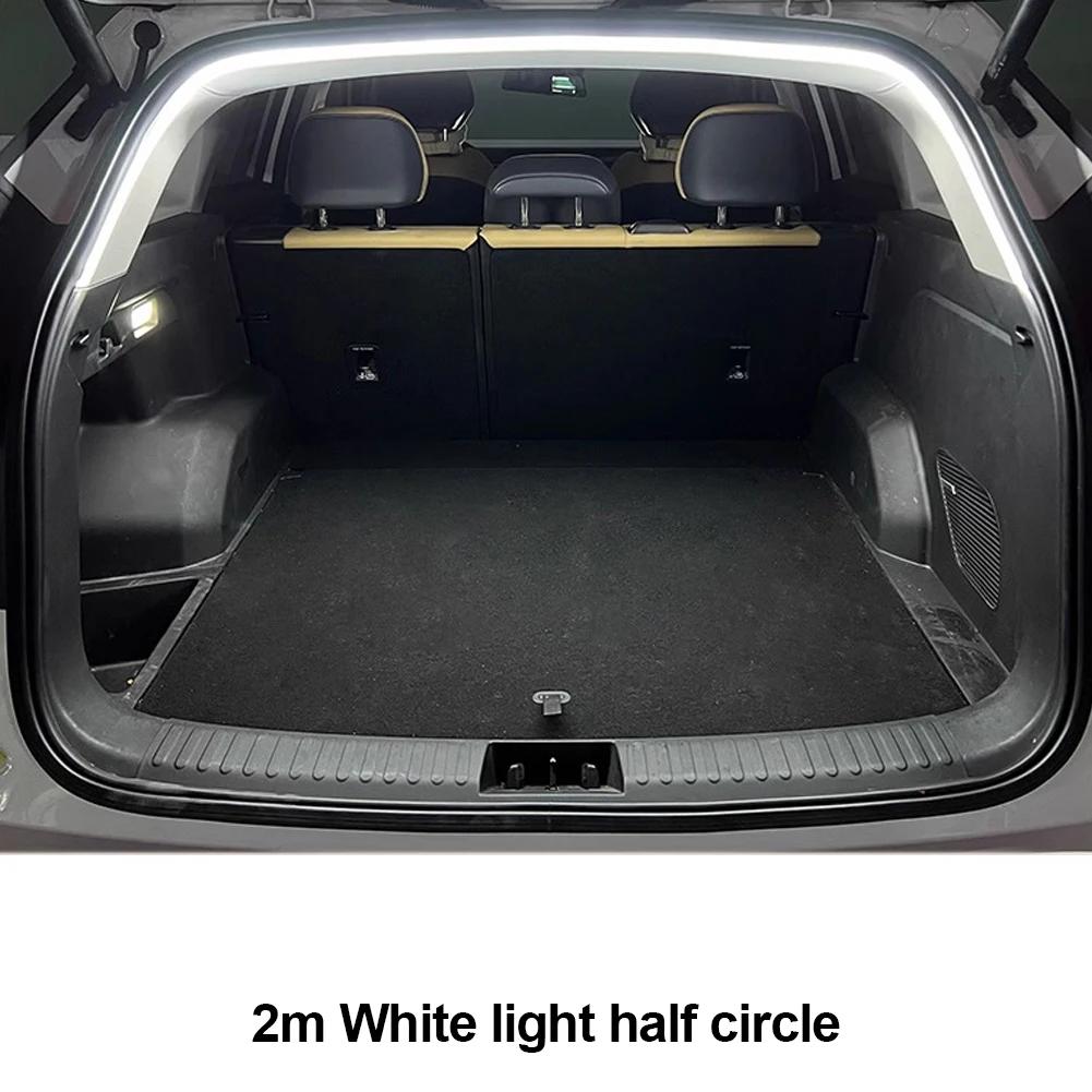 

1Set Car High Brightness Trunk Lighting Ambient Light Interior Decoration LED Wiring Free Automatic Sensing Tailgate Light Strip