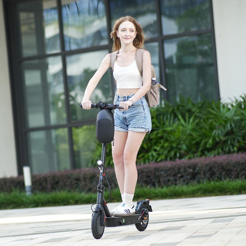 ABE-E9 8,5'' Elscooter 20km/h Maxhastighet 350W Motor 36V7.5Ah Batteri 30km Max Räckvidd med APP-kontroll