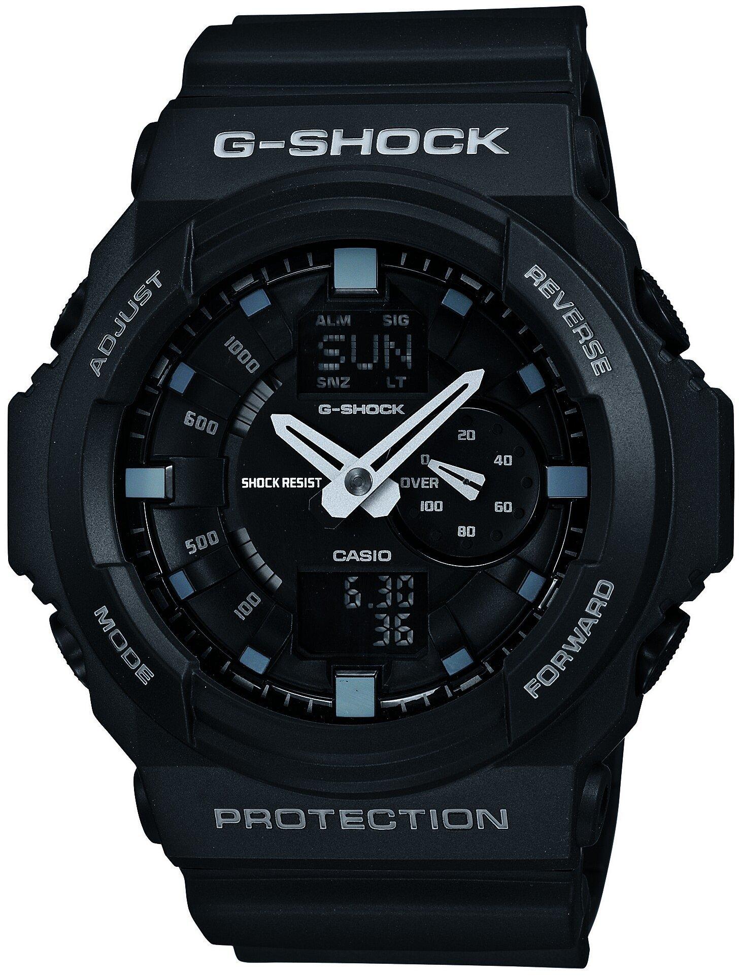 

Casio Черные часы G-Shock GA-150-1AJF чёрный