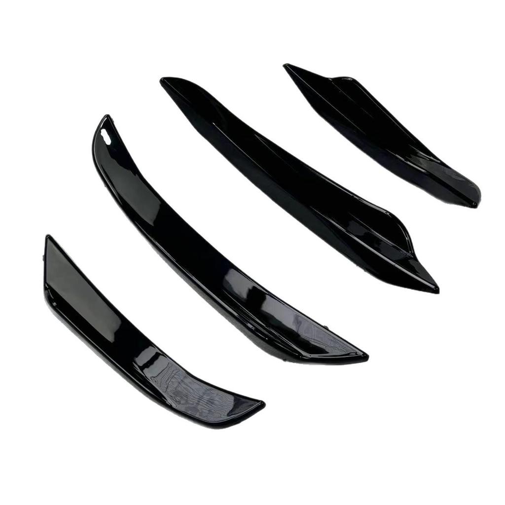 Glänzendes Schwarzes Front-Canard-Zierleisten-Karosseriekit für BMW 3er G20 G28 (2019-)