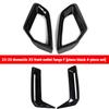 For BMW X5 G05 M Sport LCI -2025 Front Bumper Fog Light Frame Cover Car Fog Lamp Body Kit Splitter Cover Grille Sticker