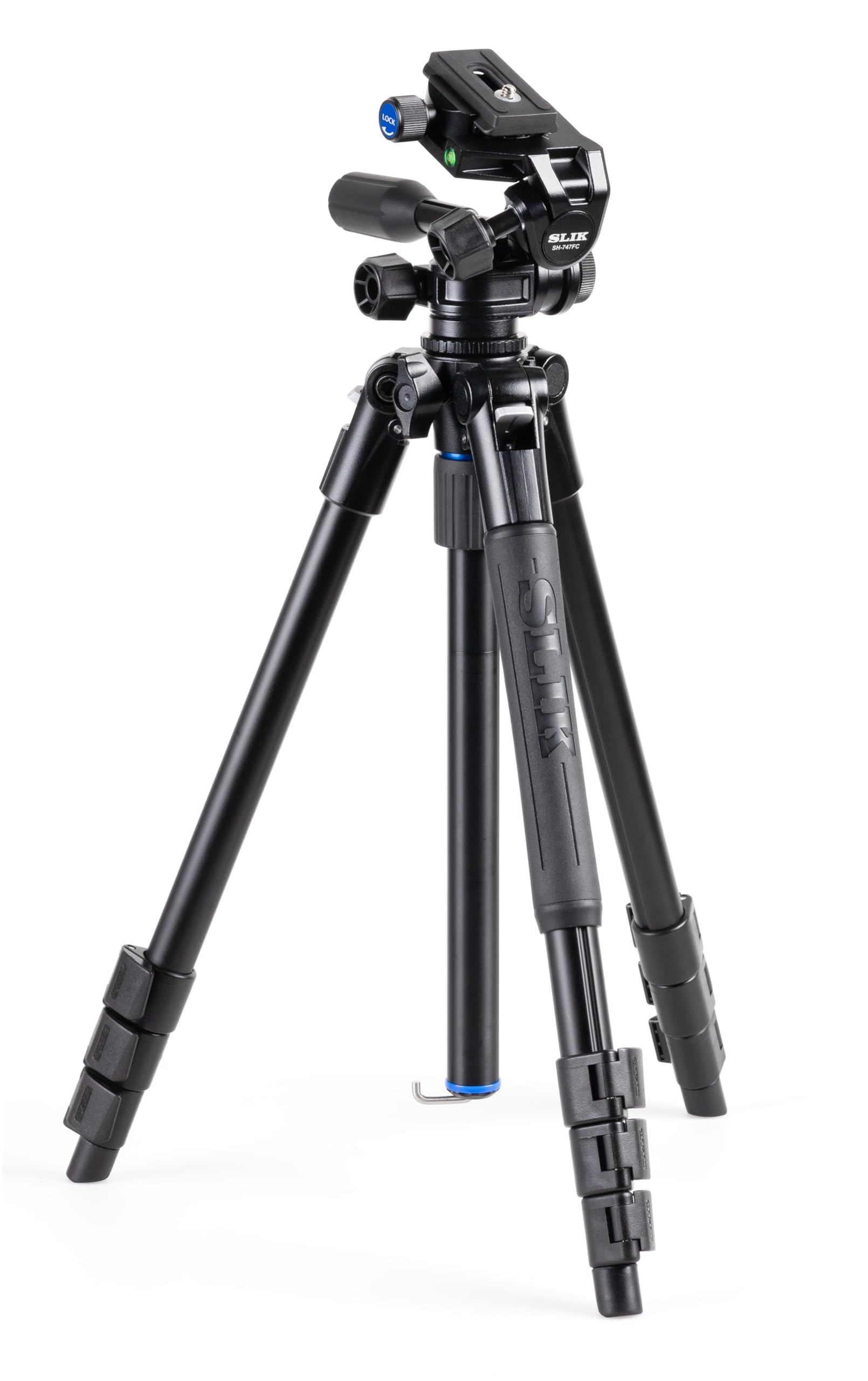 

SLIK tripod PRO Compatible with head for compatible with 4 rubber 2 spirit levels included 158951 [Re-imported model] AL-324-3WFC mirrorless/SLR чёрный